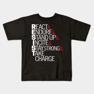 Resist Acronym T-Shirt Kids T-Shirt
